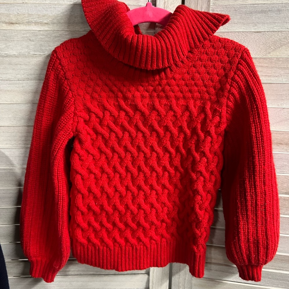 Janie & Jack Cable Knit Sweater EUC